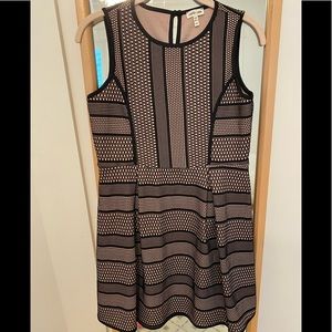 Girls black mesh dress